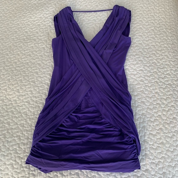 BCBG MAXAZRIA Dress Alondra purple (Persian blu) 💜 - Picture 4 of 10